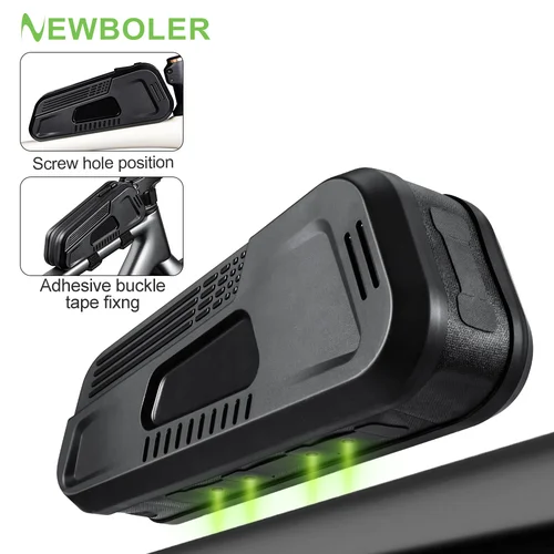 NEWBOLER-bolsa impermeable para bicicleta de grava, bolsa para tubo superior de bicicleta con tornillos, bolsa para cuadro de ciclismo de TPU para bicicleta de grava de montaña y carretera