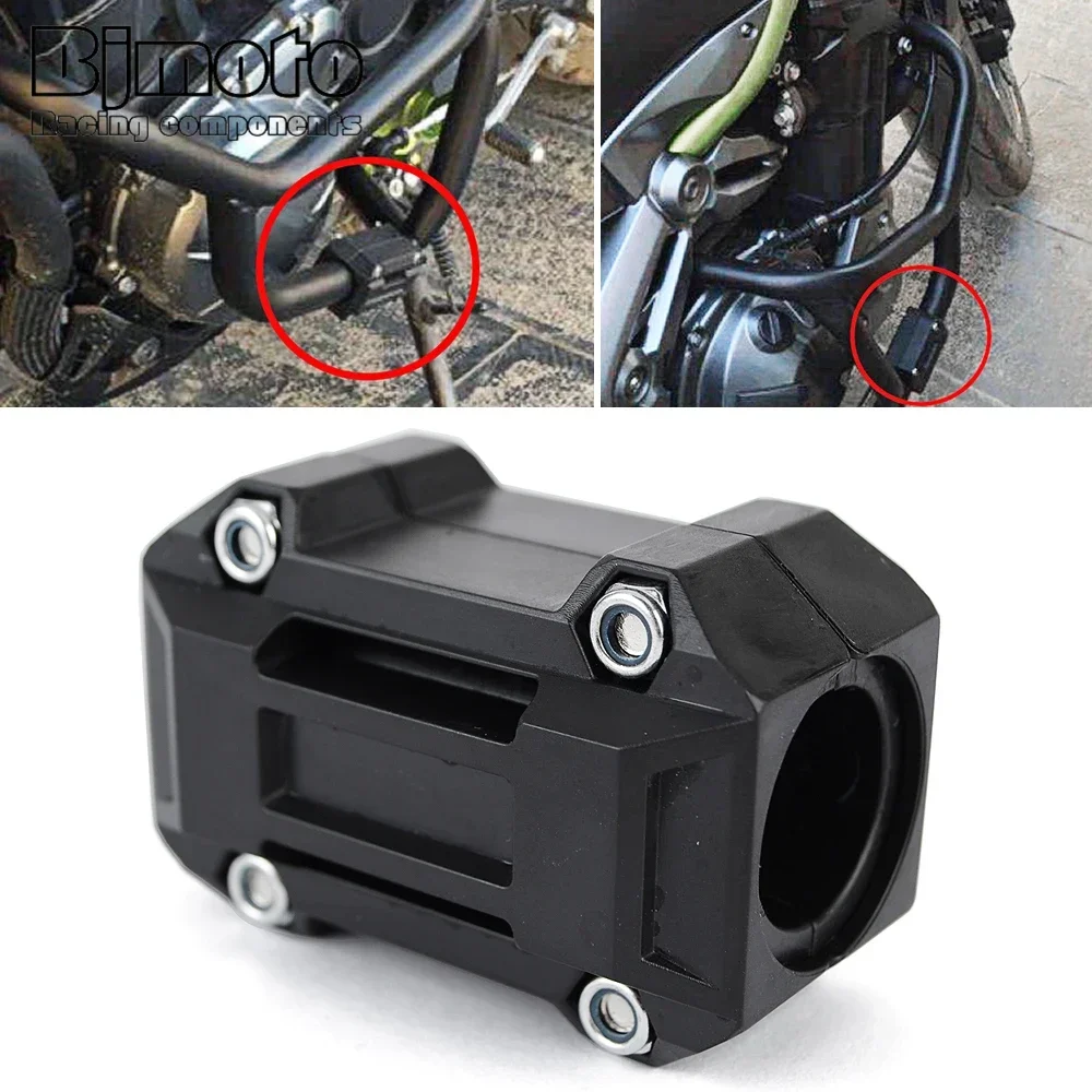 For BMW R1200GS Universal Engine Bumper Guard Decor Block Protection Crash Bar