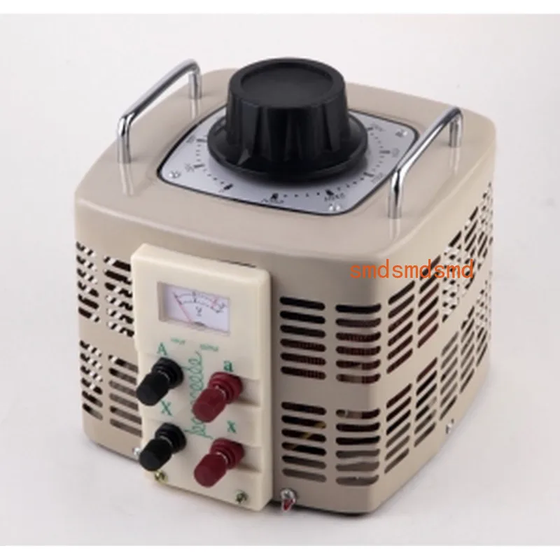 Variac con Medidor - Transformador de Salida de CA Variable de 20 Amperios 0-250 V (TDGC2-5KVA)