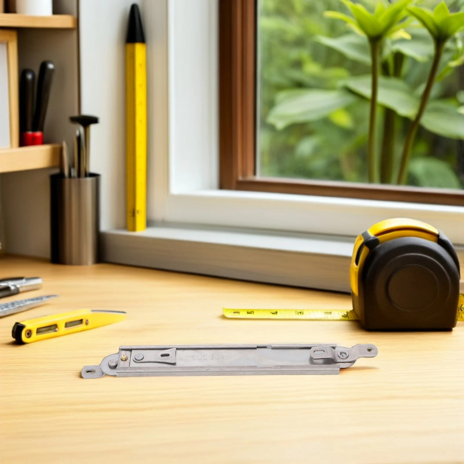 

2Pcs Adjustable Aluminum Alloy Window Limiter for Reliable Support Smooth Telescopic Operation Window Opening Control Device