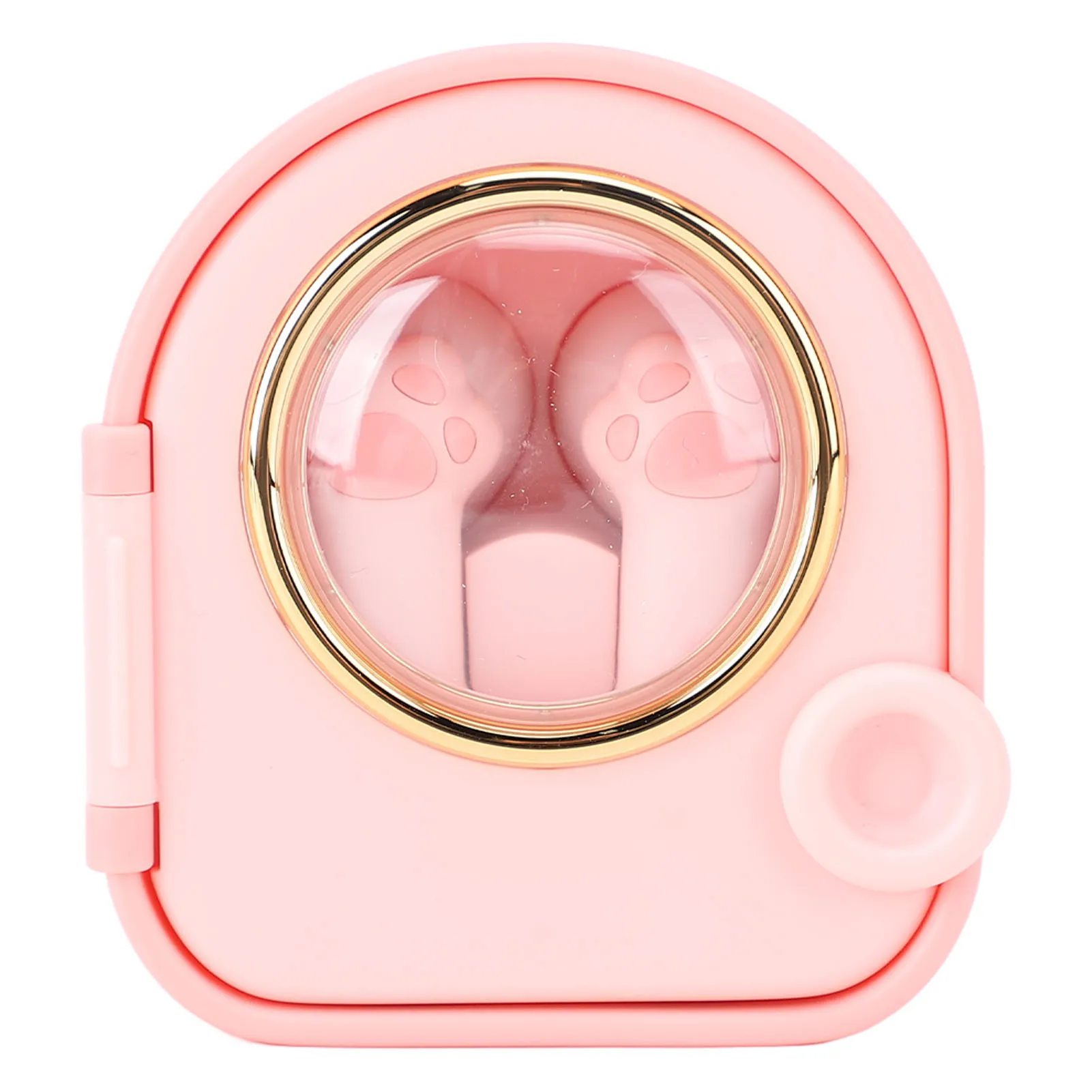 블루투스 이어폰 블루투스 이어 버드 인체 공학적 귀여운 고감도 마이크 음악 이어폰 소녀를위한 고양이 발톱