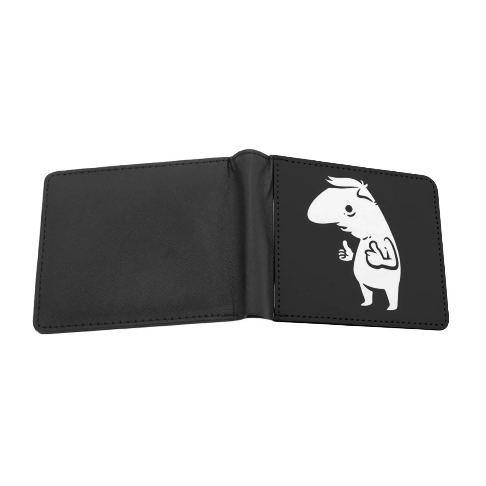 Zach Hadel Psychicpebbles Personalized Men's Leather Wallet Card Money Bag Pu Leather Wallet Psychicpebbles Oneyplays Smiling