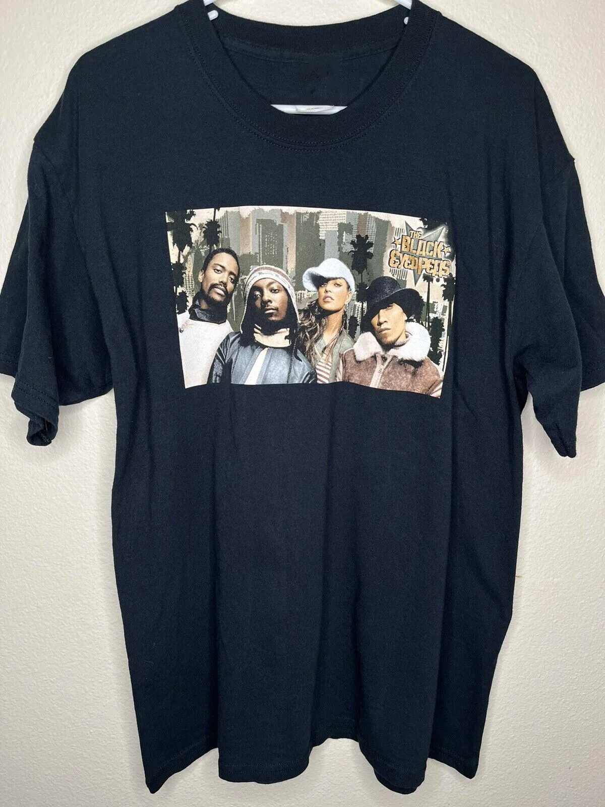 Vintage The Black Eyed Peas Band Members Black Size S-4XL T-Shirt PP420