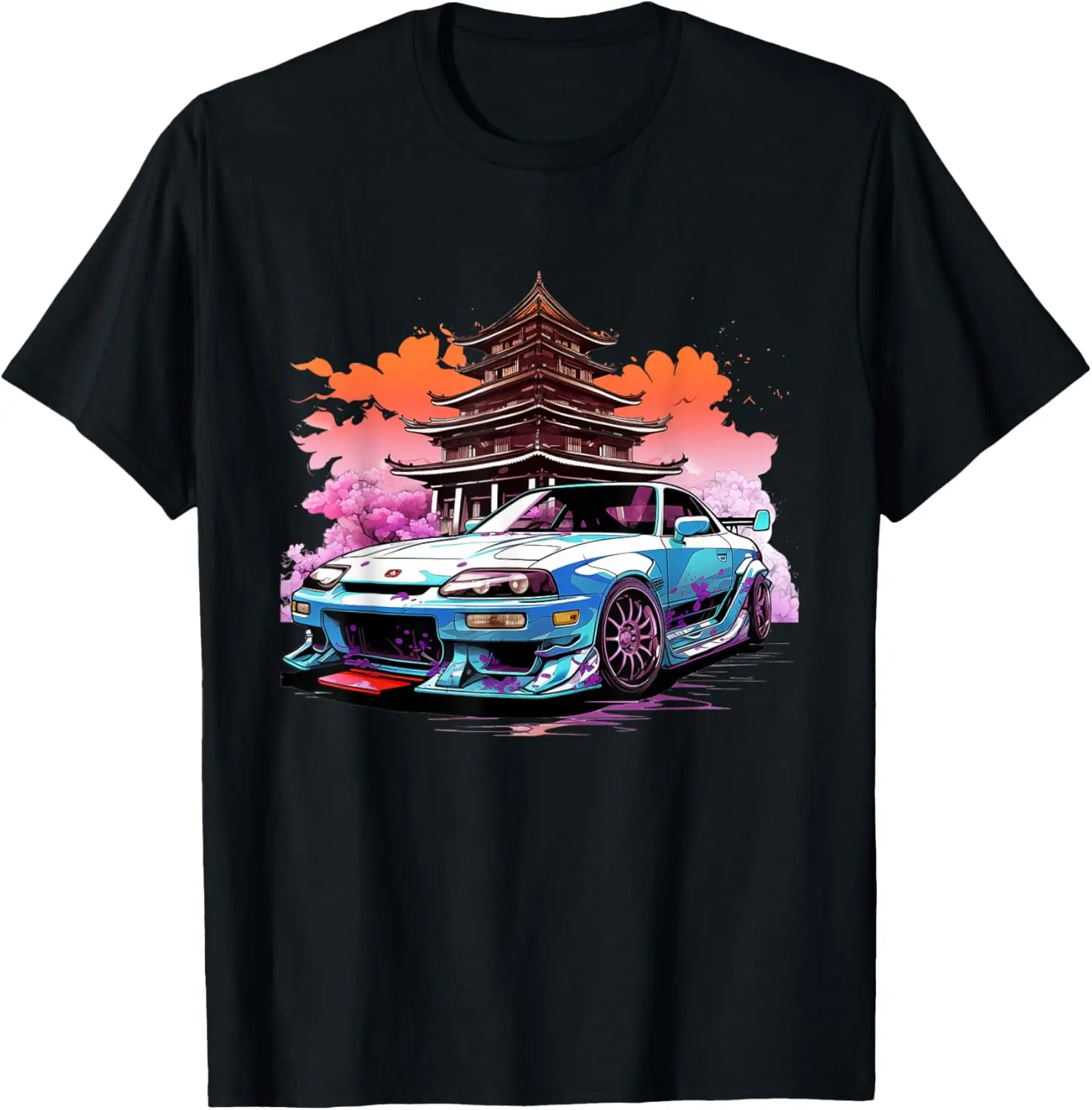 JDM Car Automotive Tuning Skyline Motorsport Sports Car T-Shirt