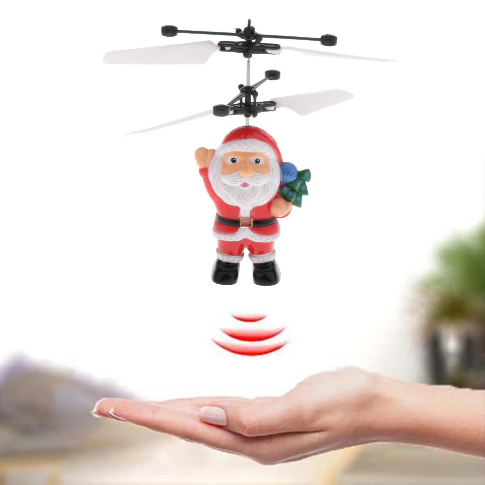 2x Hand Flying UFO Mini Induction RC Airplane Flying Toy Kids Helicopter - view 4