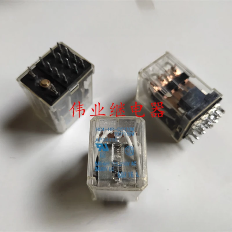 

（Second-hand）1pcs/lot 100% original genuine relay:HC4-HP-DC110V 100/110V 14pins