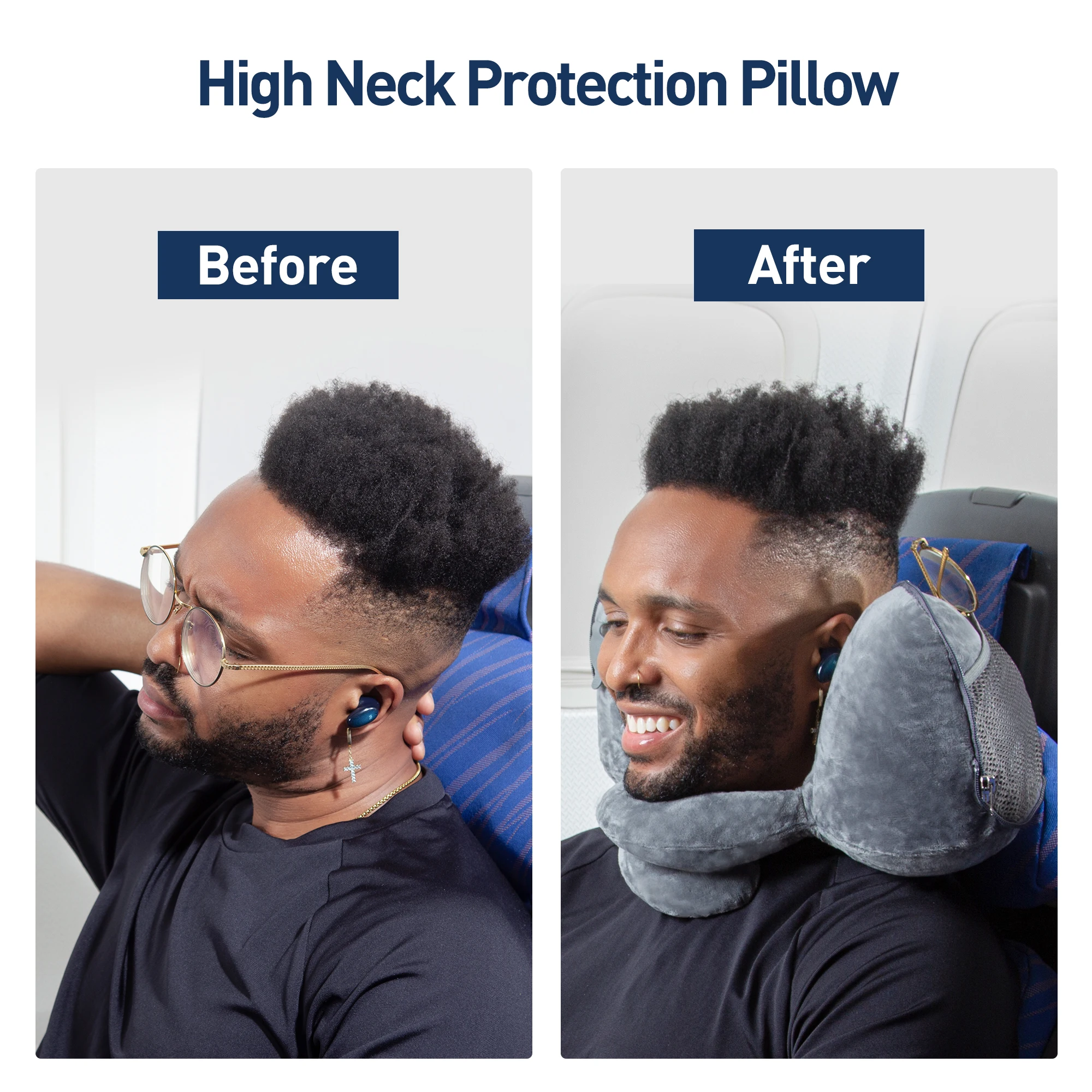 Travel Pillow Inflatable Pillows Air Soft Cushion Trip Portable Innovative Products Body Back Support Foldable Blow Neck Pillow