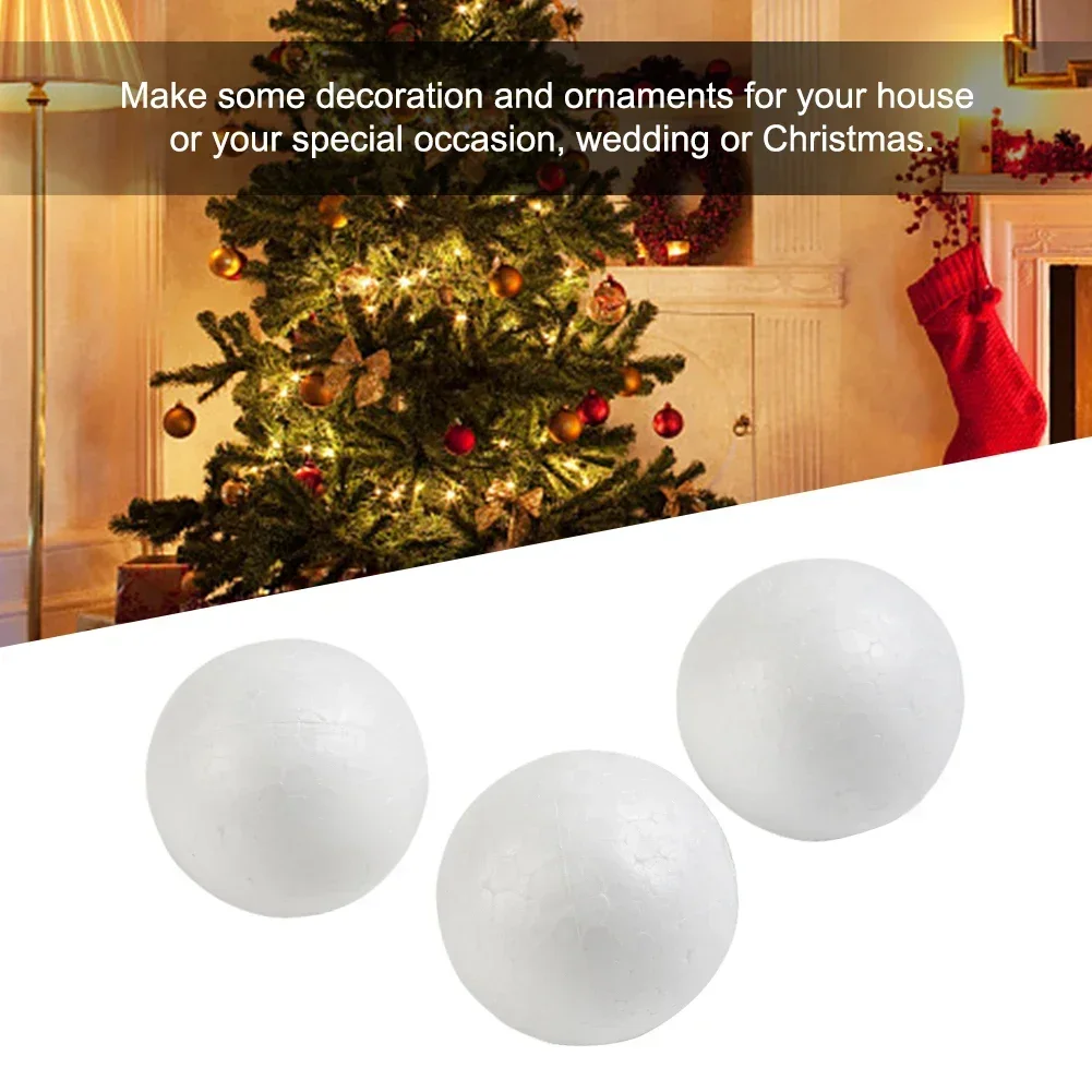 

Brand New Foam Ball Polystyrene DIY Decoration Multi-Purpose Practical Replacement Solid Spare Parts 50mm-100mm