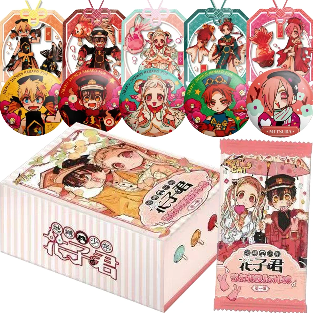 

Toilet-bound Hanako-kun Collection Cards Yashiro Nene Mitsuba Lovely Anime Character SR UR GR Creative Portrait Cards Xmas Gift