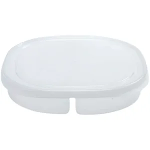 1 قطعة صندوق تخزين ثلاجة شفاف أربعة شبكة صندوق تغليف الغذاء الصف مقصورة اللحوم المجمدة أدوات المطبخ المعبأة أفضل 10 صناديق مبيعا لحم الخنزير والجبن - رقم 1