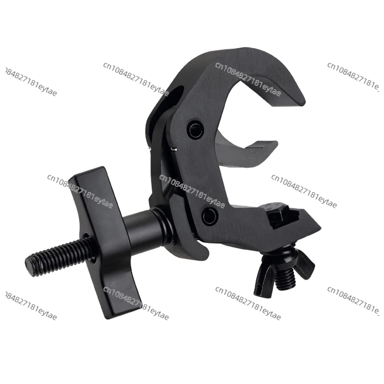 

Black 38-52mm Heavy Duty Aluminium 250kg Load Capacity Truss Clamp for Stage Light Hook Clamp Fast Rig Clamp