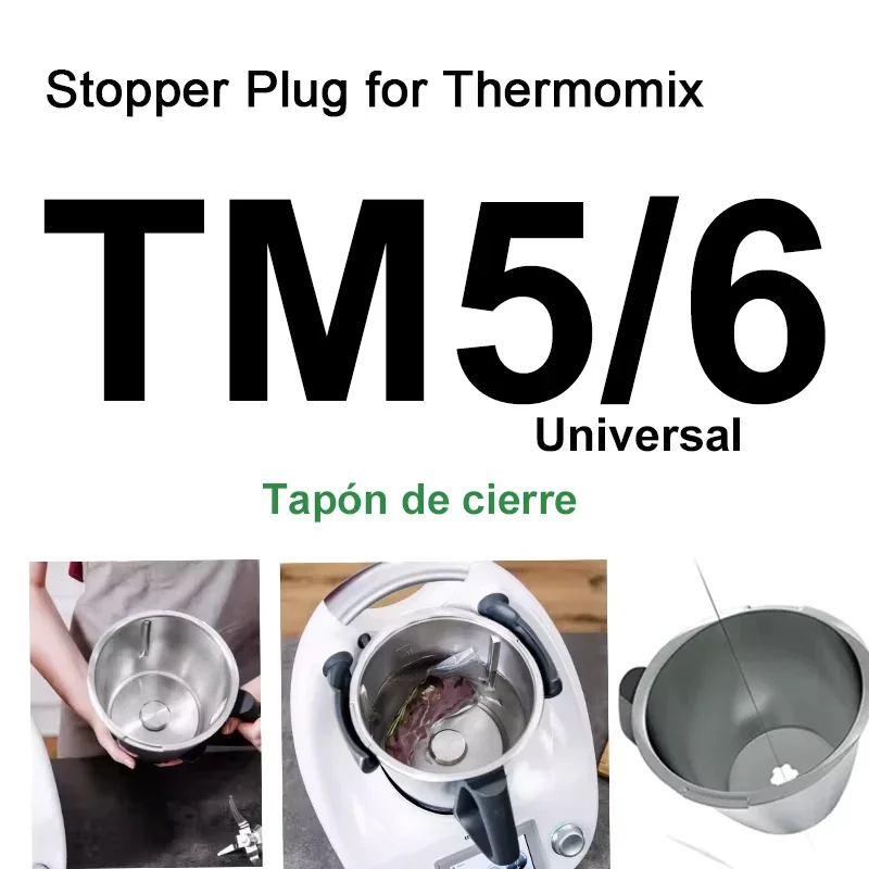 TM7 Mix Bowl Stopper Plug for Thermomix TM5/TM6/TM7 Universal Slow Cooker Blade Hole Sealing Cap Boiled Water - view 4