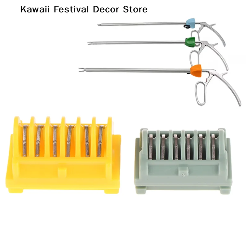 【K】High quality Single Use Titanium Clips Instruments Laparoscopic Surgical Metalic Ligation Clip T300 T400 Type