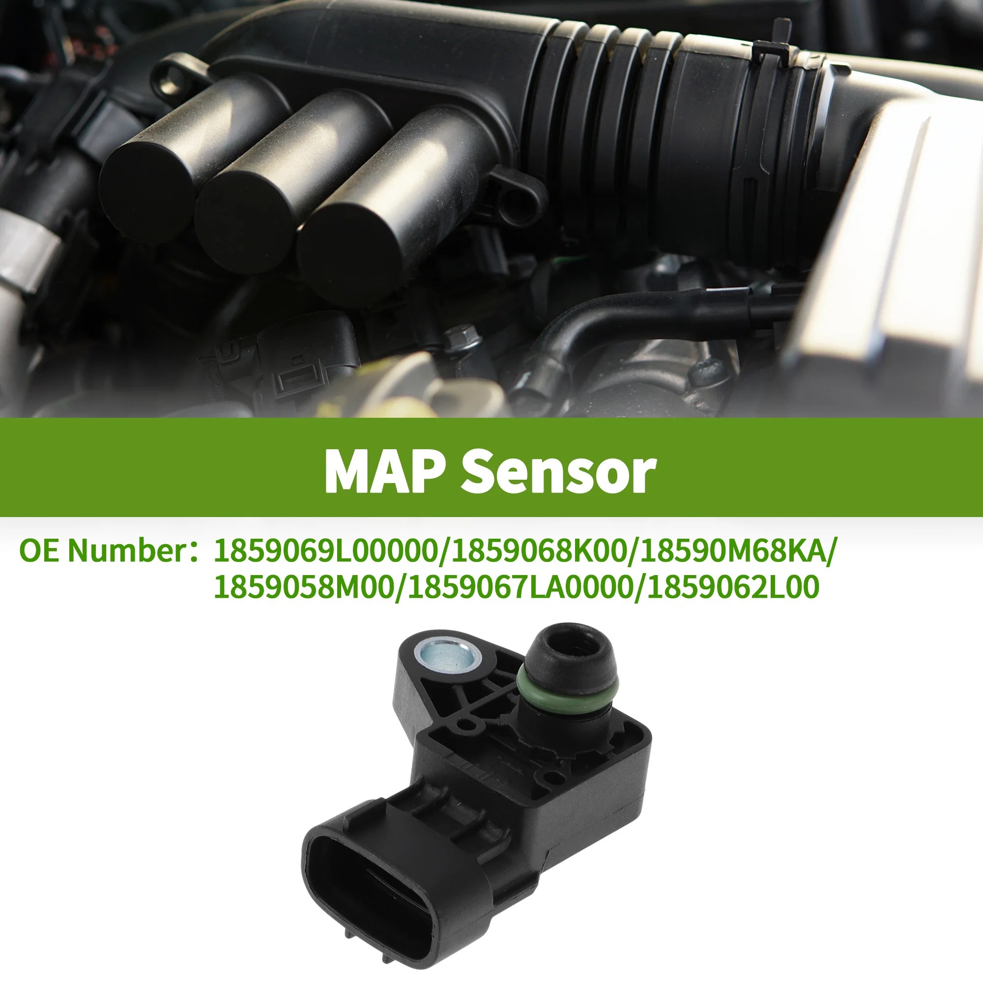 UXCELL No.1859069L00000 Manifold Absolute Pressure MAP Sensor for SUZUKI VITARA 1.6
