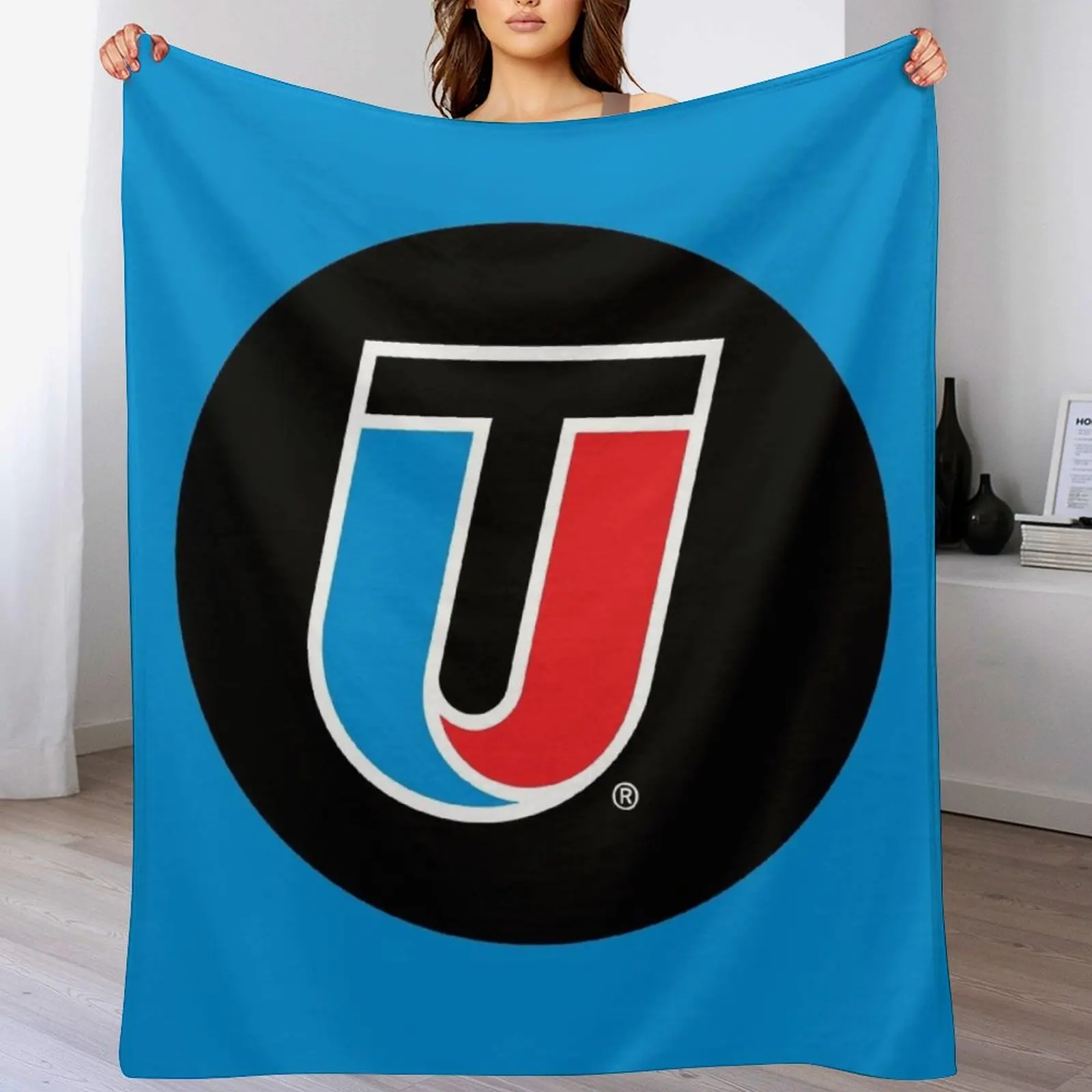 Universal Technical Institute Throw Blanket Plush Vintage Blankets