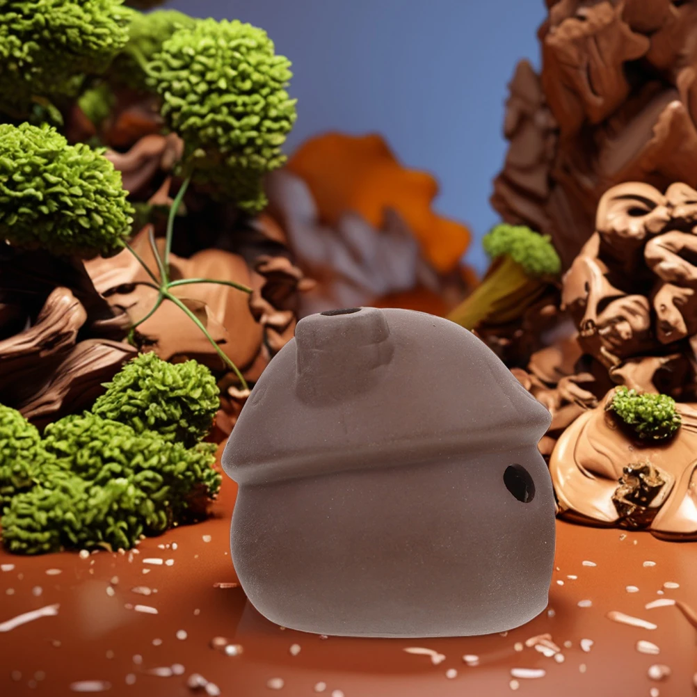 

Mushroom House Aquarium Fish Cave Decor Shrimp Hideout Ornament Betta Goldfish Tank Breeding Rest Shelter Fish Hideout Ornament