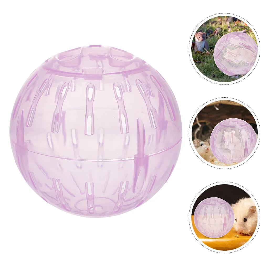 

Mini Hamster Exercise Ball Clear 10cm Diameter Running Ball for Small Pets Hamster Exercise Ball Funny Small Animal Exercise Ba