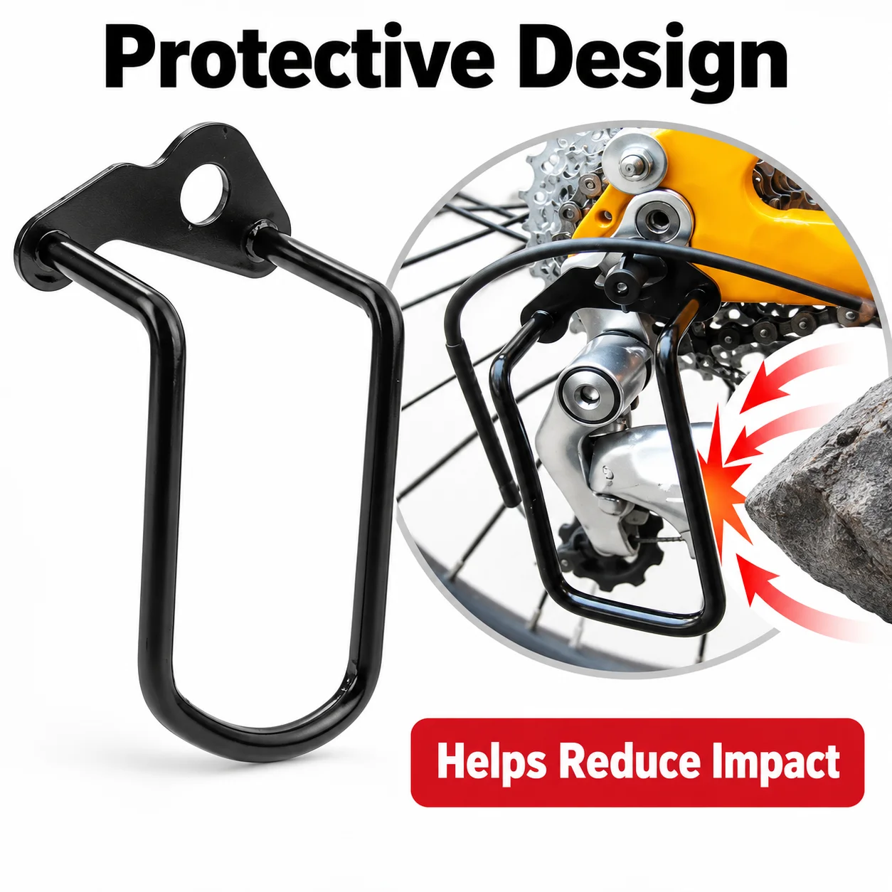 واقي درايلير خلفي للدراجة، غطا - مراجعة Cycling Gear And Accessories وسعره