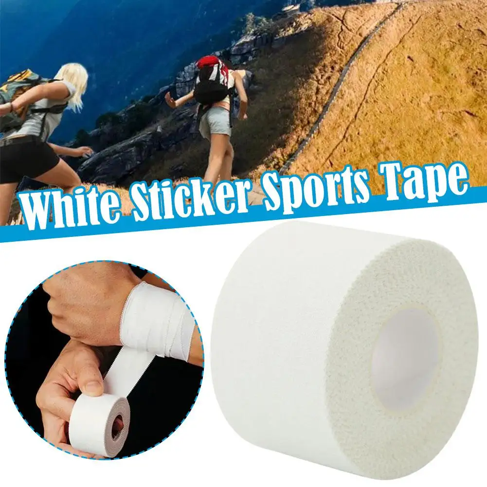 White Patch Tooth Edge Sports Tape Skin Film Wrist Guard Ankle Color Protective Gear Cotton Fixed Tape Muscle Restraint Elastic