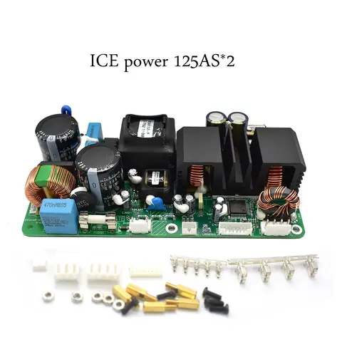 ICEPOWER power HiFi amplifier board ICE125ASX2 Digital power amplifier board have a fever stage power amplifier module H3-001