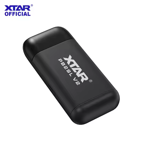 XTAR PB2SL V2 Battery Charger 18650 Powerbank Fast Charge Rechargable Li-ion Batteries Power Bank 21700 20700 Charger New