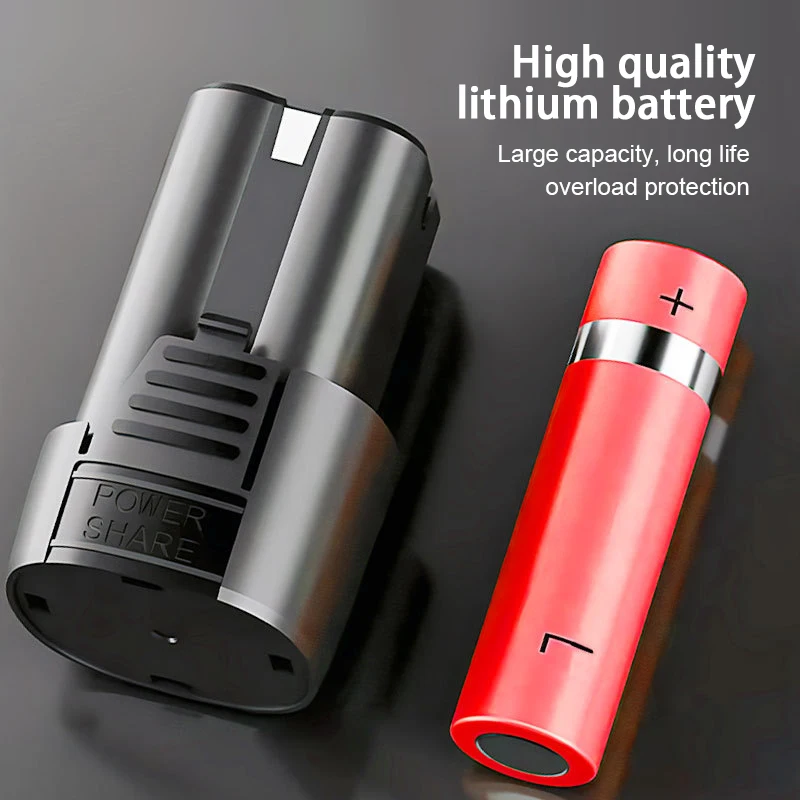 18V Cordless Electric Ratchet Wrench 15cm Long 90 Degree Right Angle Torque Lithium-Ion Battery Auto Repair Tool Set