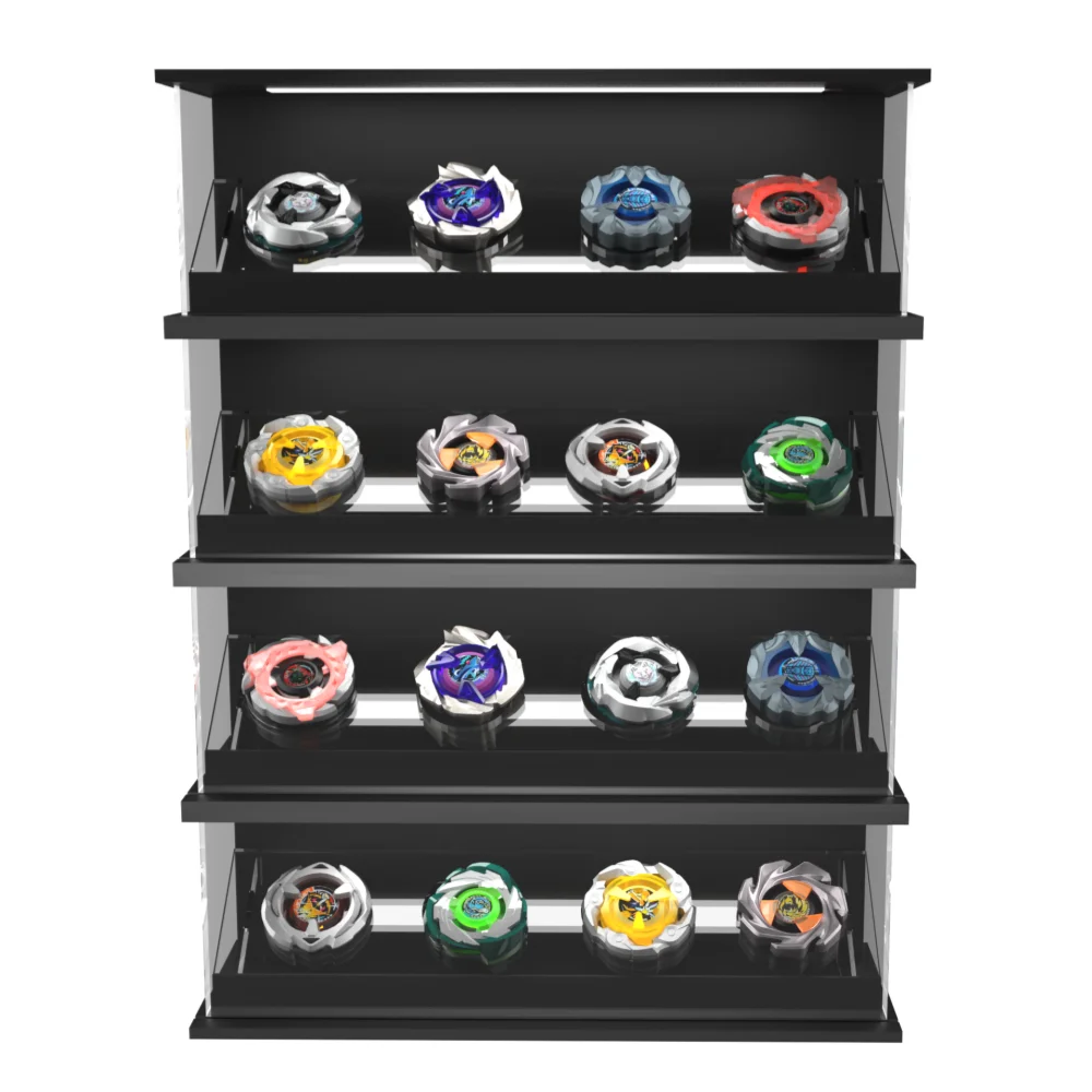 

beyscollectors beys MFB BX UX CX BB Acrylic Display Case for Collectibles with light Assemble Clear Dustproof Display Box