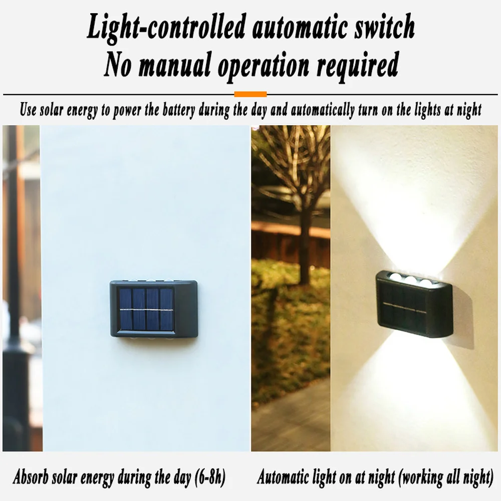 Lampe solaire LED avec détecteur de mouvement PIR, imperméable, lumière blanche chaude, luminaire décoratif d'extérieur, idéal pour un jardin