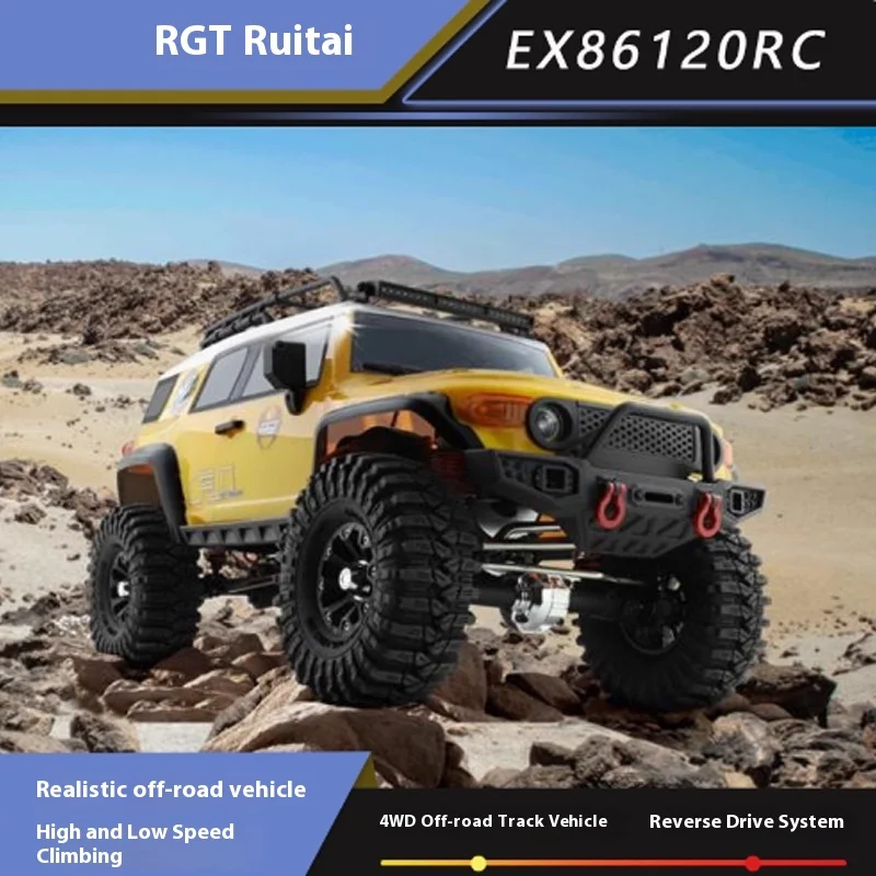 

Ruitai RGT EX86120 1/10 FJ Kuluze professional rc remote control climbing car off-road four-wheel drive electric vehicle