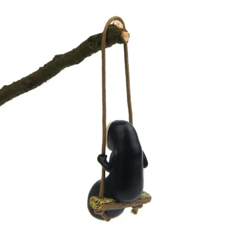 アニメ顔男アクションフィギュアモデル DIY ガーデニング装飾風景人形おもちゃ手作り装飾品カーアクセサリー