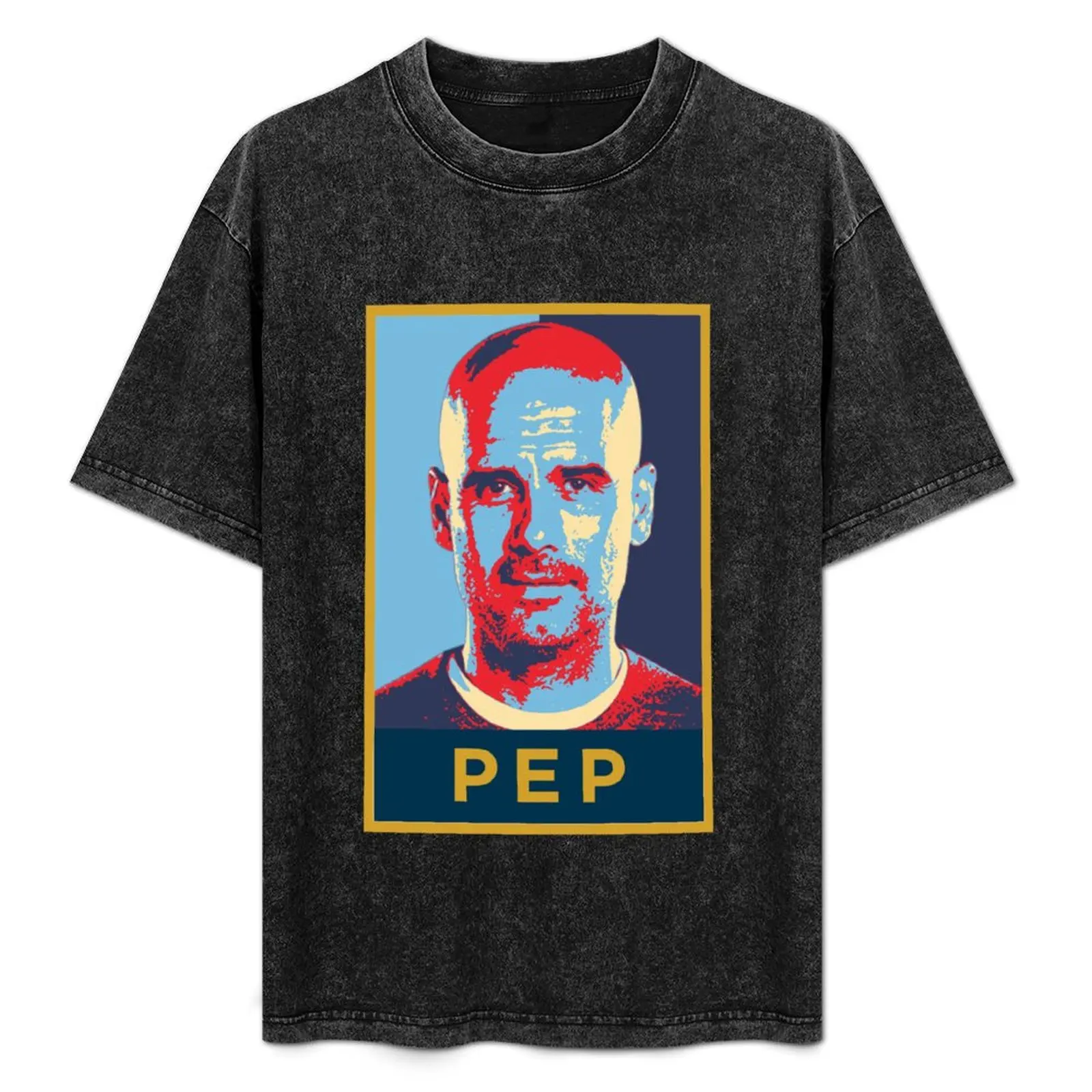 

Pep Guardiola Artwork T-Shirt Casual Breathable Short Sleeve Top