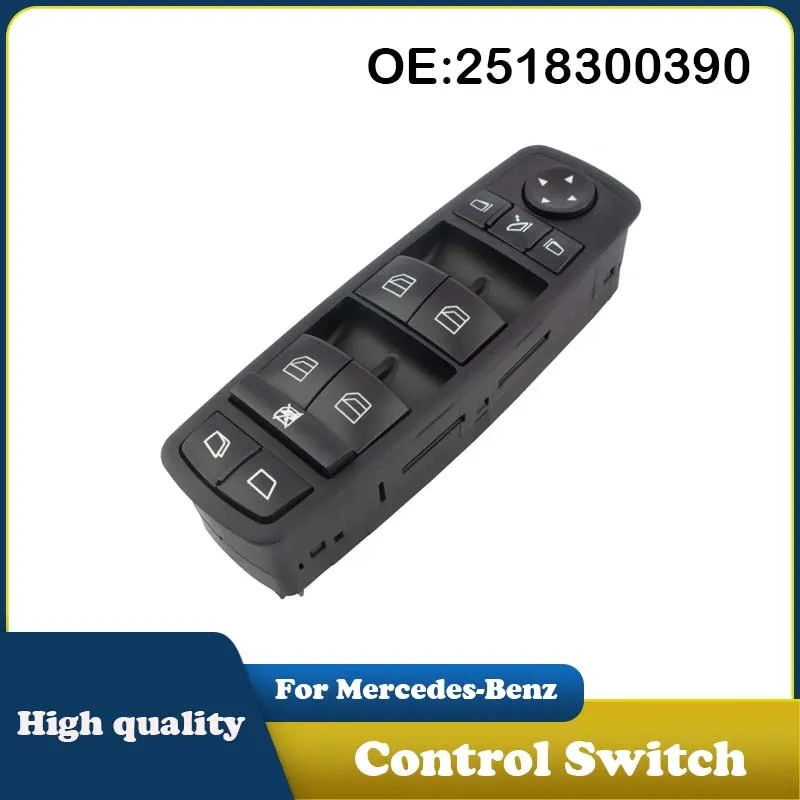 2518300390 A2518300390 Car Window Lift Control Switch For Mercedes-Benz X164 W164 W251 Car Accessories