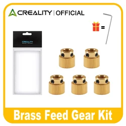 Creality Ender 3 Brass Extruder Wheel Gear 26/40 Teeth Drive Gear for CR-10/Ender 3 Pro/Ender 3 V2/Ender 5/5 Pro 3D Printer Part