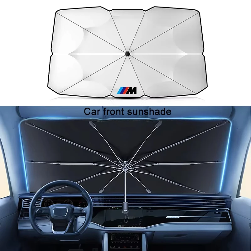 

Car sun protection windshield sunshade suitable For BMW M E46 E90 E60 F30 E39 F10 F20 E87 E36 F20 F30 E92 Series Car interior