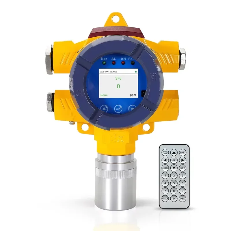 For BH-DX103 0-3000ppm Harmful Leak Detector Industrial Fixed Detector with Stainless Steel Catalytic Sensor and