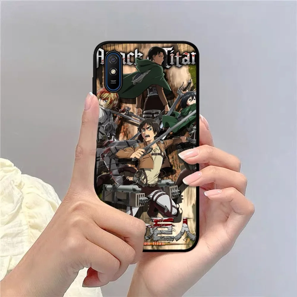 Levi Ackerman Anime Phone Case For Redmi 5 6 7 8 9 10 plus pro 6 7 8 9 A GO K20 K30 K40 pro plus F3 Fundas