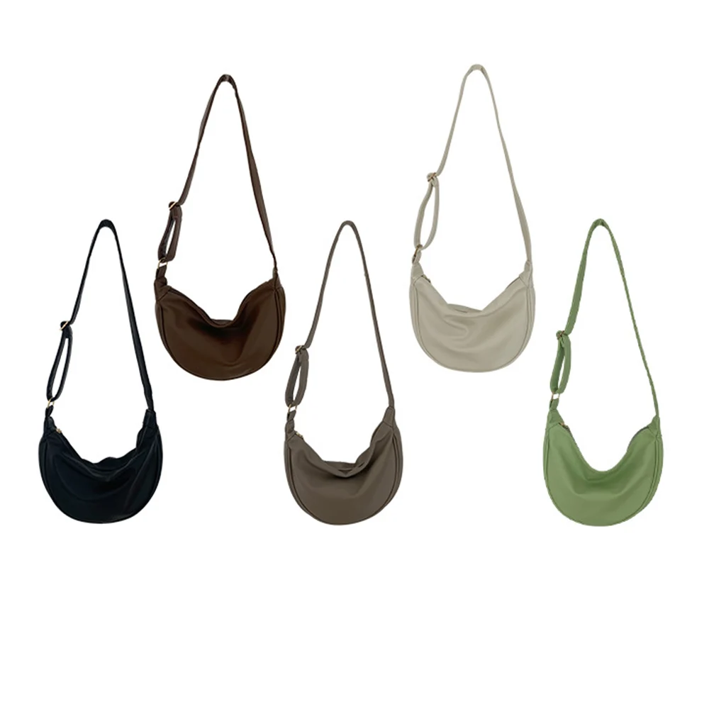 Simple Design Women's Messenger Bag Fashion Ladies Pu Leather Shoulder Bags Vintage Female Girls Purse soft Handbags