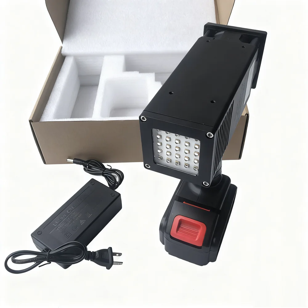 

Wireless curing lamp UV lamp wavelength: 365nm/385nm/395nm/405nm Portable rechargeable automotive sheet metal