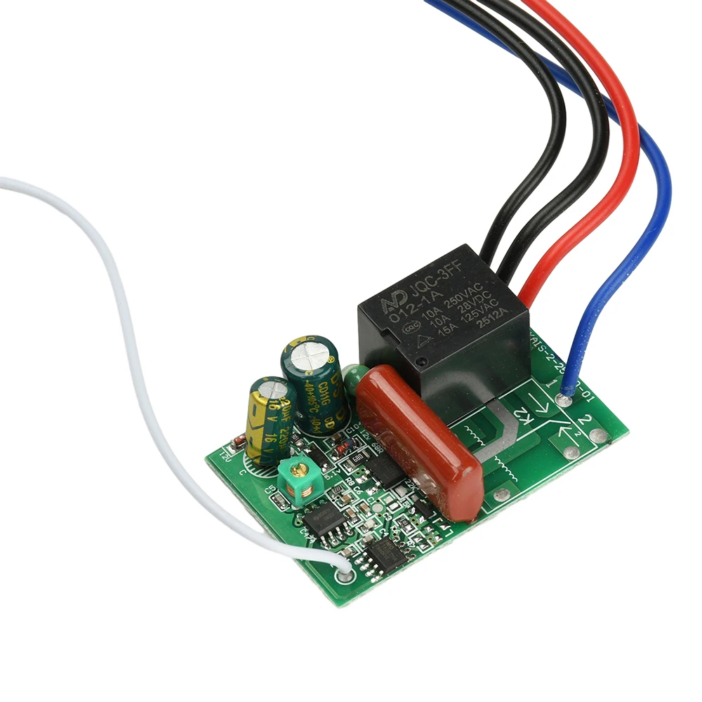 220V Kabelloser Fernbedienungsschalter, Durchwand-Industriebeleuchtungs-Leistungsschalter, 1/2/3-Wege-Haushaltsschalter für einfache Steuerung – Detail 6