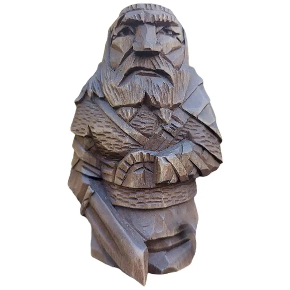 Odin Thor hars Viking standbeeld kunst ambachtelijke ornamenten voor huis buiten tuindecoratie