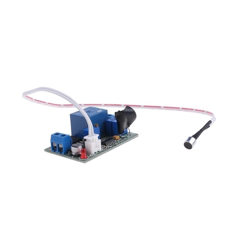 Sound Light Control Module Relay Switch Delay Sensor Adjustable 5-30V Sound Control Relay Switch