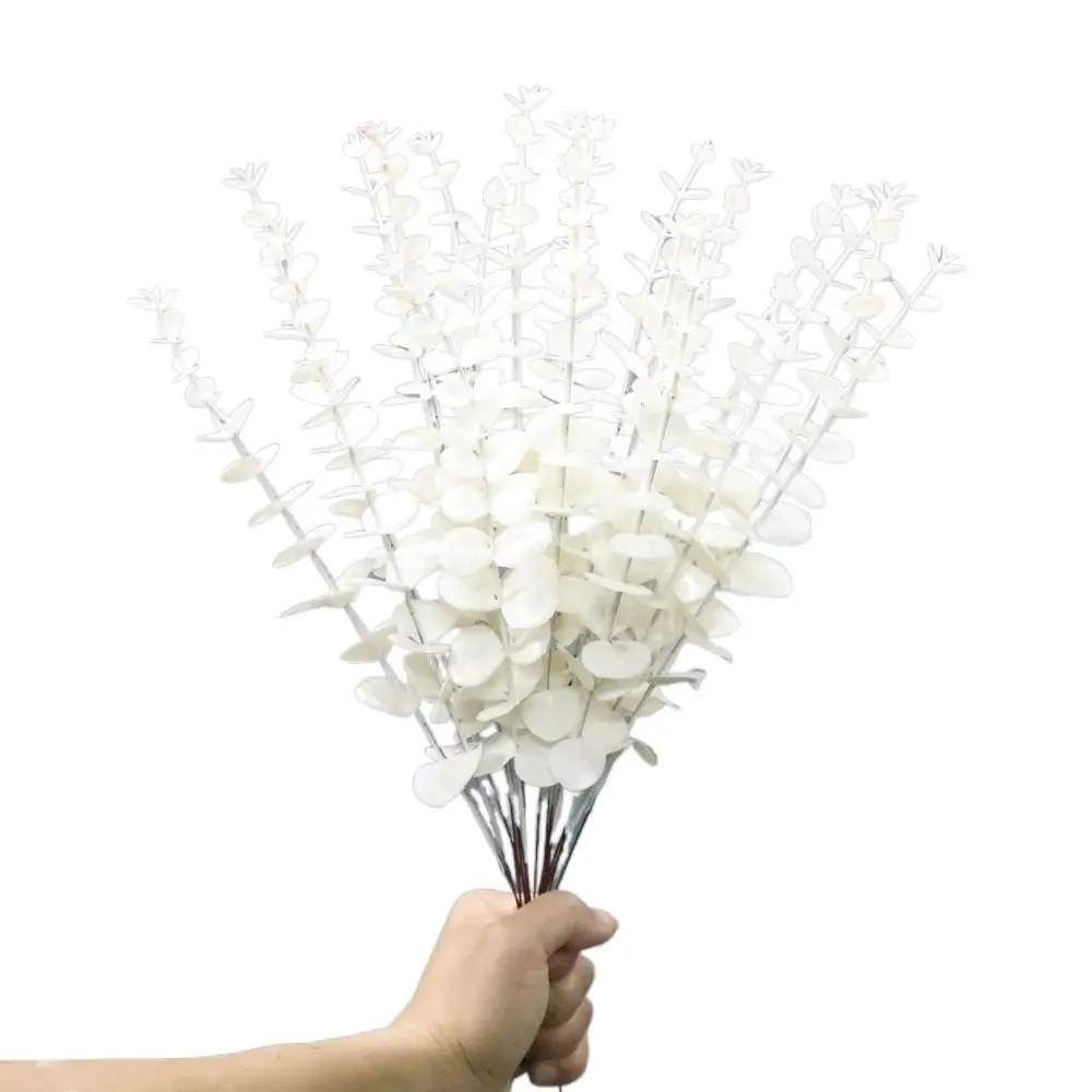 

10Pcs/set Multicolor Plastic Artificial Eucalyptus Leaf Eucalyptus Do Not Fade Fake Eucalyptus Plants Simulation Party