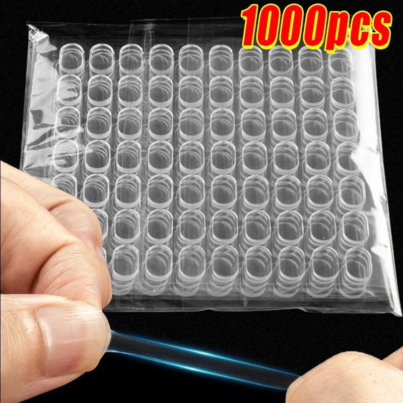 Removable Double Sided Gel Glue Pads Self Adhesive Dots Action Figures Poster Dolls Wall Hanging Clear Sticky Glue Fixed Patches