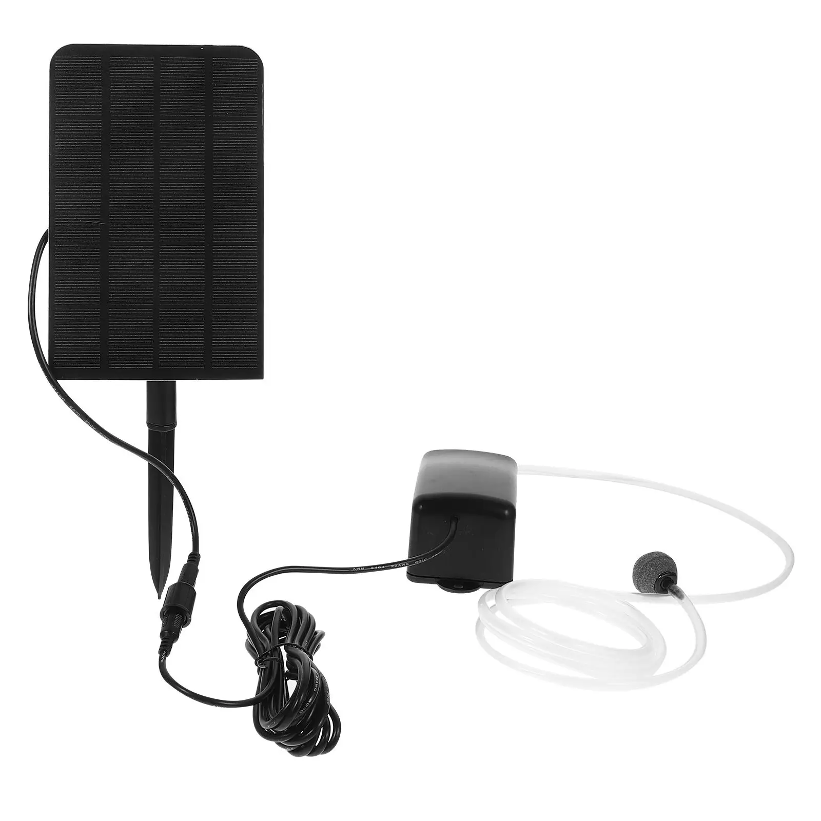 

Solar Oxygen Pump 5V 1.6W PET Layer Quiet Operation Fish Tank Accessories Outdoor Pond Aerator Solar Air Pump Aquarium Equipment