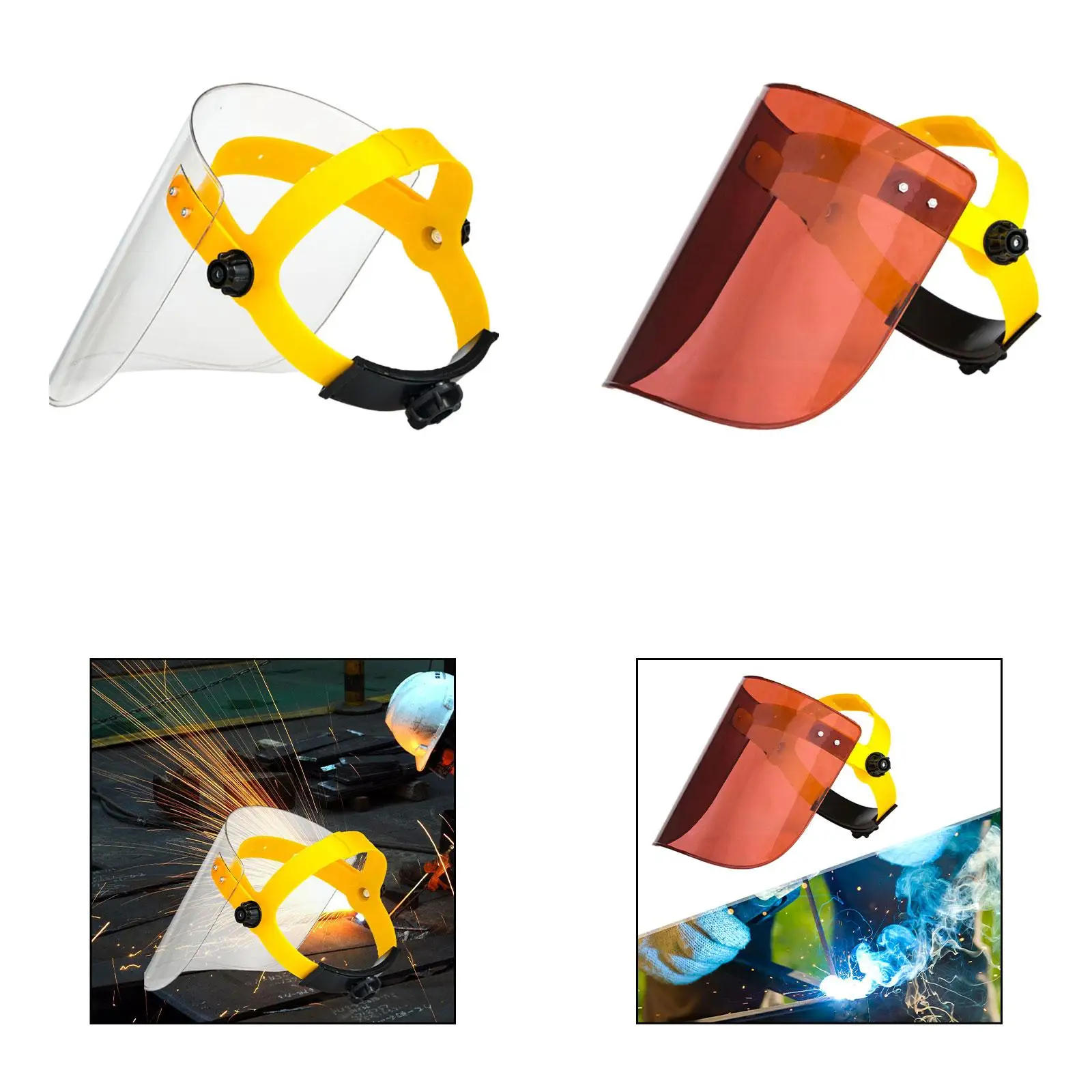 

Protective Face Shield Protecting Your Eyes and Face Lightweight Face Guard for Weeding Grinding Kitchen Cooking Gardening Work