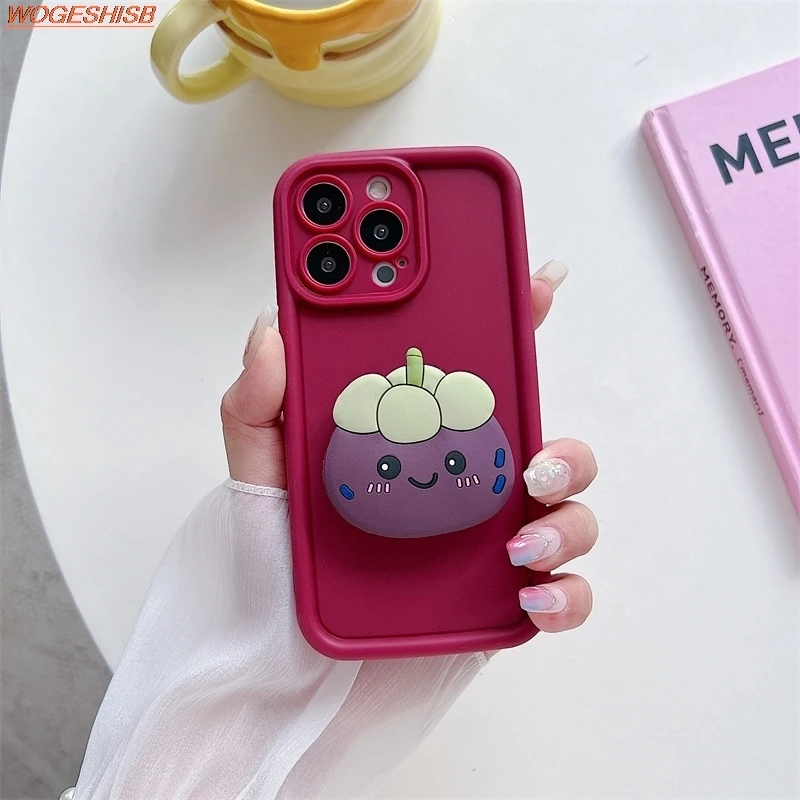 Cute Cartoon Case For Honor Magic 6 Pro 5 4 Lite 3 Play 50 40 30 Plus 8T 7T 9X 8X 8A 20 Foldable Stand Phone Holder Cover Fundas