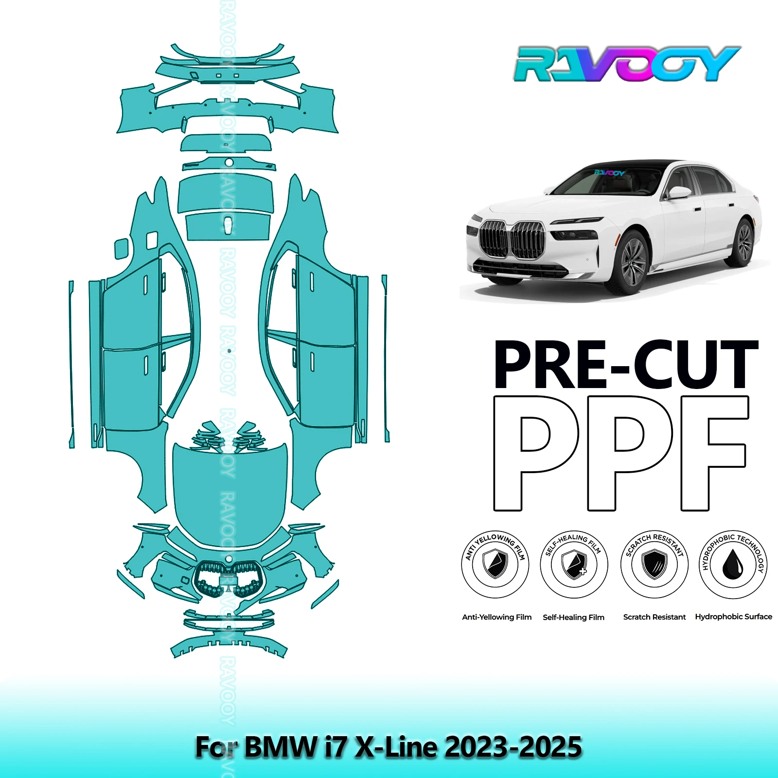 

Full Vehicle For BMW i7 X-Line 2023-2025