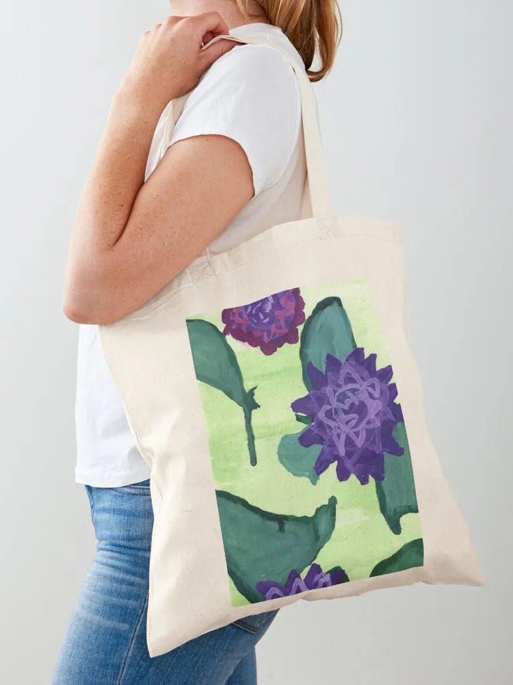 

Purple flowers Tote Bag tote bag men women bag Handbags women hand