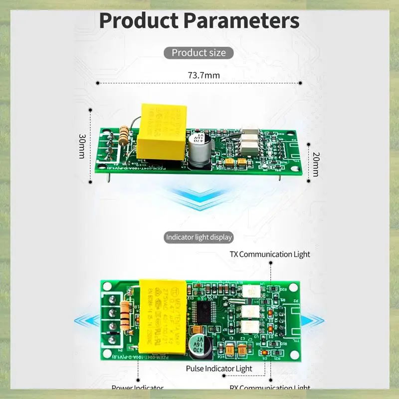 N15R-accesorios de repuesto 100A PZEM 004T vatímetro + medidor abierto CT Kwh voltios amperios módulo de prueba de corriente para Arduino TTL COM2/COM3/C