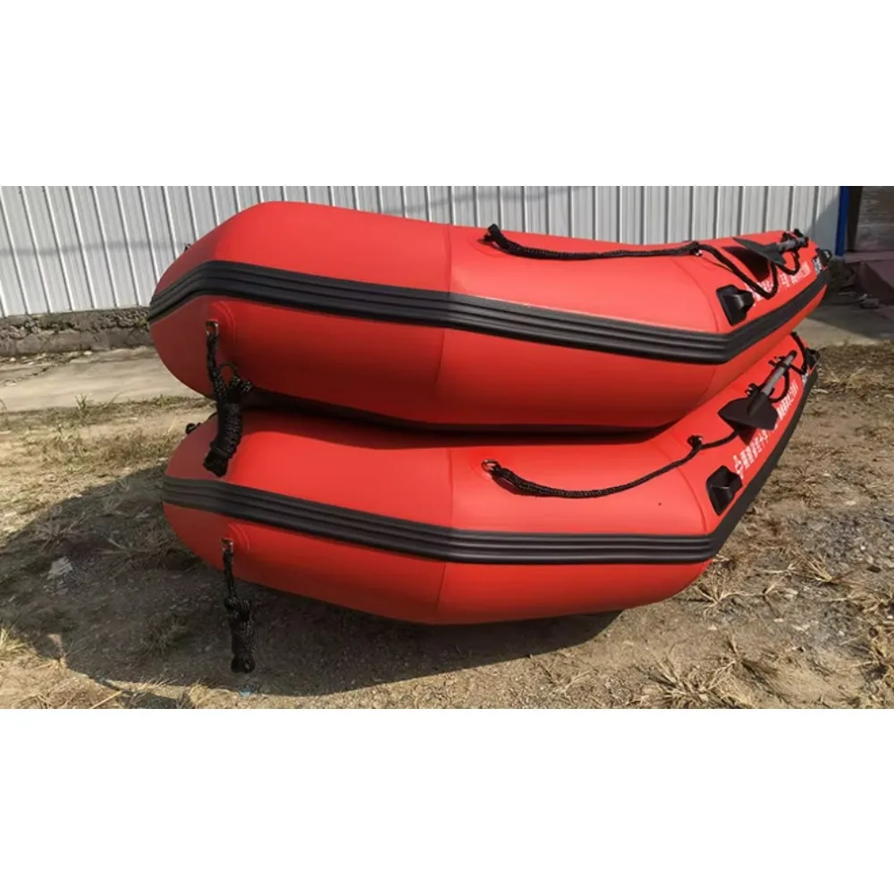 مصدر الشركة المصنعة للتحكم في الفيضانات، قابل للنفخ، قوارب شحن صافرة البحر، القوارب المطاطية، المجاذيف الجلدية #4